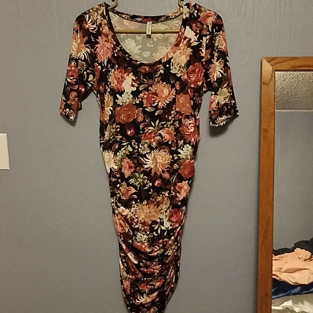Maternity floral dress